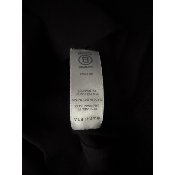 Athleta Black Metropolis Straight Leg Pants Workout Gym Hiking Size 0 - Picture 6 of 9